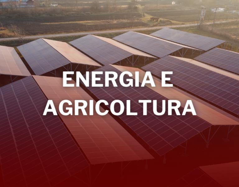 ENERGIA E AGRICOLTURA